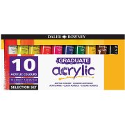 DALER ROWNEY GRADUATE ACRYLIC SELECTION 10X38 ML