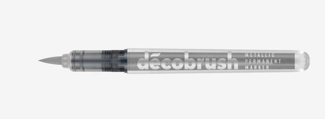 DecoBrush Metallic Silver 580