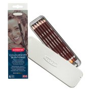 DERWENT COLOURSOFT SKINTONES 6 KOL.