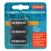 DERWENT GRIPPERS NAKŁADKA NA SZTABKĘ WĘGLA, PASTELI 3 SZT.