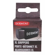 DERWENT GRIPPERS NAKŁADKA NA SZTABKĘ WĘGLA, PASTELI  2szt. XL