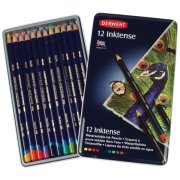 DERWENT INKTENSE 12 KOL. - TUSZ W KREDKACH