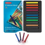 DERWENT INKTENSE BLOCK 12 KOL. - TUSZ W SZTABACH