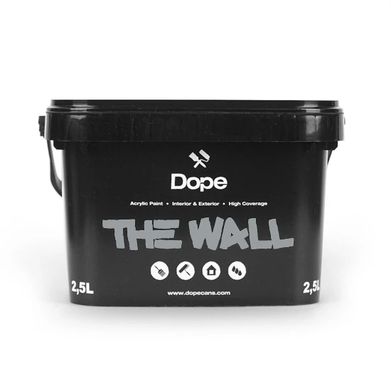 DOPE THE WALL AKRYL 2,5L SZARY