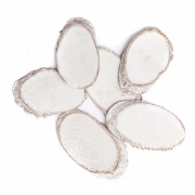 DP CRAFT BIELONE PLASTRY DREWNA 6SZT. 5-8CM