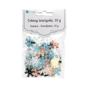 DP CRAFT CEKINY DEKORACYJNE ŚNIEŻKI PASTEL 10g