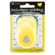 DP CRAFT Dziurkacz 2,5 cm - choinka
