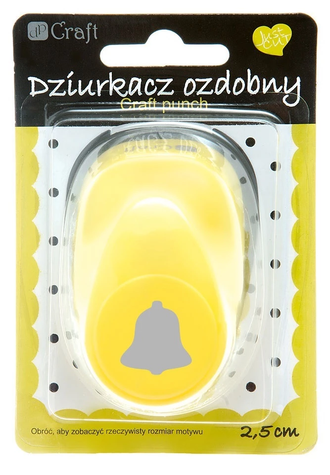 DP CRAFT Dziurkacz 2,5 cm - DZWONEK