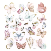 DP CRAFT NAKLEJKI BOHO BUTTERFLIES 22 SZT