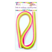 DP Craft Paski do quillingu 3 mm - NEON