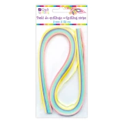 DP Craft Paski do quillingu 3 mm - PASTEL