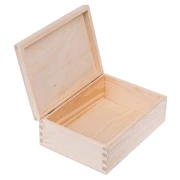 DP CRAFT PUDEŁKO DREWNIANE 22x16x8 CM
