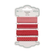 DP CRAFT TASIEMKI SET RED BASIC 4x1m