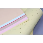 Dwustronny papier ryżowy HAND MADE wstęga 33x132 cm miks kolorów