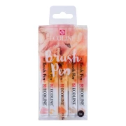 TALENS ECOLINE BRUSHPEN X5 BEIGE PINK 