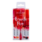 ECOLINE BRUSHPEN X5 RED