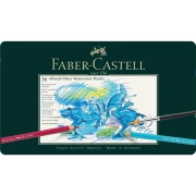 FABER-CASTELL DURER KREDKI AKWARELOWE 36 KOL. W METALOWYM PIÓRNIKU