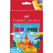 FABER CASTELL FLAMSATRY 12 KOL - SERIA ZAMEK