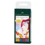 Faber-Castell Pitt Artist Pens BASIC SET - 6 kol.