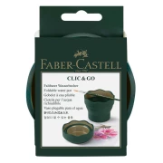 Faber-Castell pojemnik na wodę składany - ciemno zielony