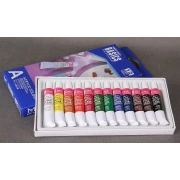 Farby akrylowe BASICS 12 kolorów po 12 ml