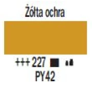 Farba akrylowa TALENS AMSTERDAM 120ml 227 - YELLOW OCHRE