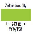 Farba akrylowa TALENS AMSTERDAM 120ml 243 - GREENISH YELLOW