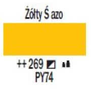 Farba akrylowa TALENS AMSTERDAM 120ml 269 - AZO YELLOW MEDIUM