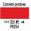 Farba akrylowa TALENS AMSTERDAM 120ml 315 - PYRROLE RED