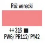 Farba akrylowa TALENS AMSTERDAM 120ml 316 - VENETIAN ROSE