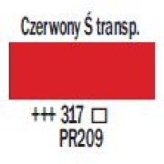 Farba akrylowa TALENS AMSTERDAM 120ml 317 - TRANSPARENT RED MEDIUM