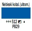Farba akrylowa TALENS AMSTERDAM 120ml 512 - COBALT BLUE ULTRAMARINE 