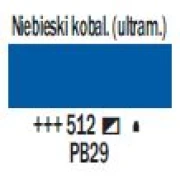 Farba akrylowa TALENS AMSTERDAM 120ml 512 - COBALT BLUE ULTRAMARINE 