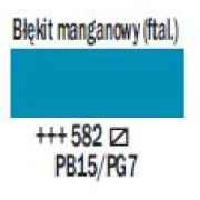 Farba akrylowa TALENS AMSTERDAM 120ml 582 - MANGANESE BLUE PHTHALO