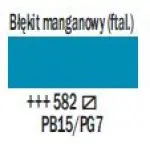 Farba akrylowa TALENS AMSTERDAM 120ml 582 - MANGANESE BLUE PHTHALO