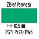 Farba akrylowa TALENS AMSTERDAM 120ml 615 - EMERALD GREEN