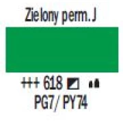 Farba akrylowa TALENS AMSTERDAM 120ml 618 - PERMANENT GREEN LIGHT