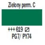 Farba akrylowa TALENS AMSTERDAM 120ml 619 - PERMANENT GREEN DEEP