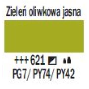 Farba akrylowa TALENS AMSTERDAM 120ml 621 - OLIVE GREEN LIGHT