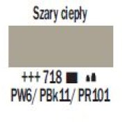 Farba akrylowa TALENS AMSTERDAM 120ml 718 - WARM GREY