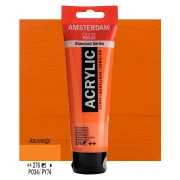 Farba akrylowa TALENS AMSTERDAM 120ml 276 - AZO ORANGE