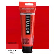Farba akrylowa TALENS AMSTERDAM 120ml 396 - NAPHTHOL RED MEDIUM