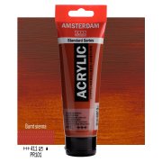 Farba akrylowa TALENS AMSTERDAM 120ml 411 - BURNT SIENNA