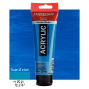 Farba akrylowa TALENS AMSTERDAM 120ml 582 - MANGANESE BLUE PHTHALO