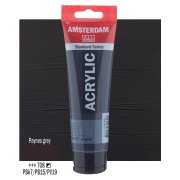 Farba akrylowa TALENS AMSTERDAM 120ml 708 - PAYNE'S GREY