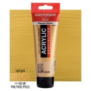 Farba akrylowa TALENS AMSTERDAM 120ml 802 - LIGHT GOLD