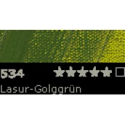 FARBA OLEJNA 35 ML SCHMINCKE MUSSINI - 534 Lasur-Goldgrün         
