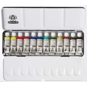 Farby akwarelowe w tubie SCHMINCKE AQARELL HORADAM 12X5ml w metalowej kasecie