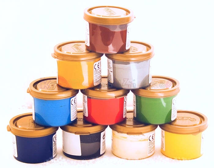 Farba do malowania twarzy 30ml - Niebieska :: ArtEquipment