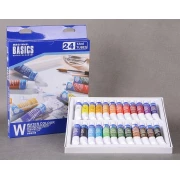 Farby wodne BASICS 24 kolory po 12ml